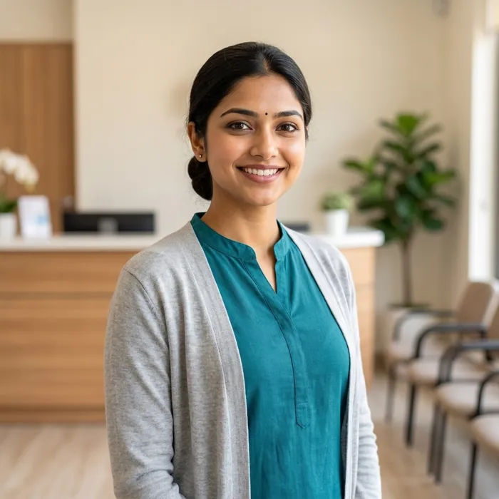 Nisha, Vaanik’s AI Receptionist